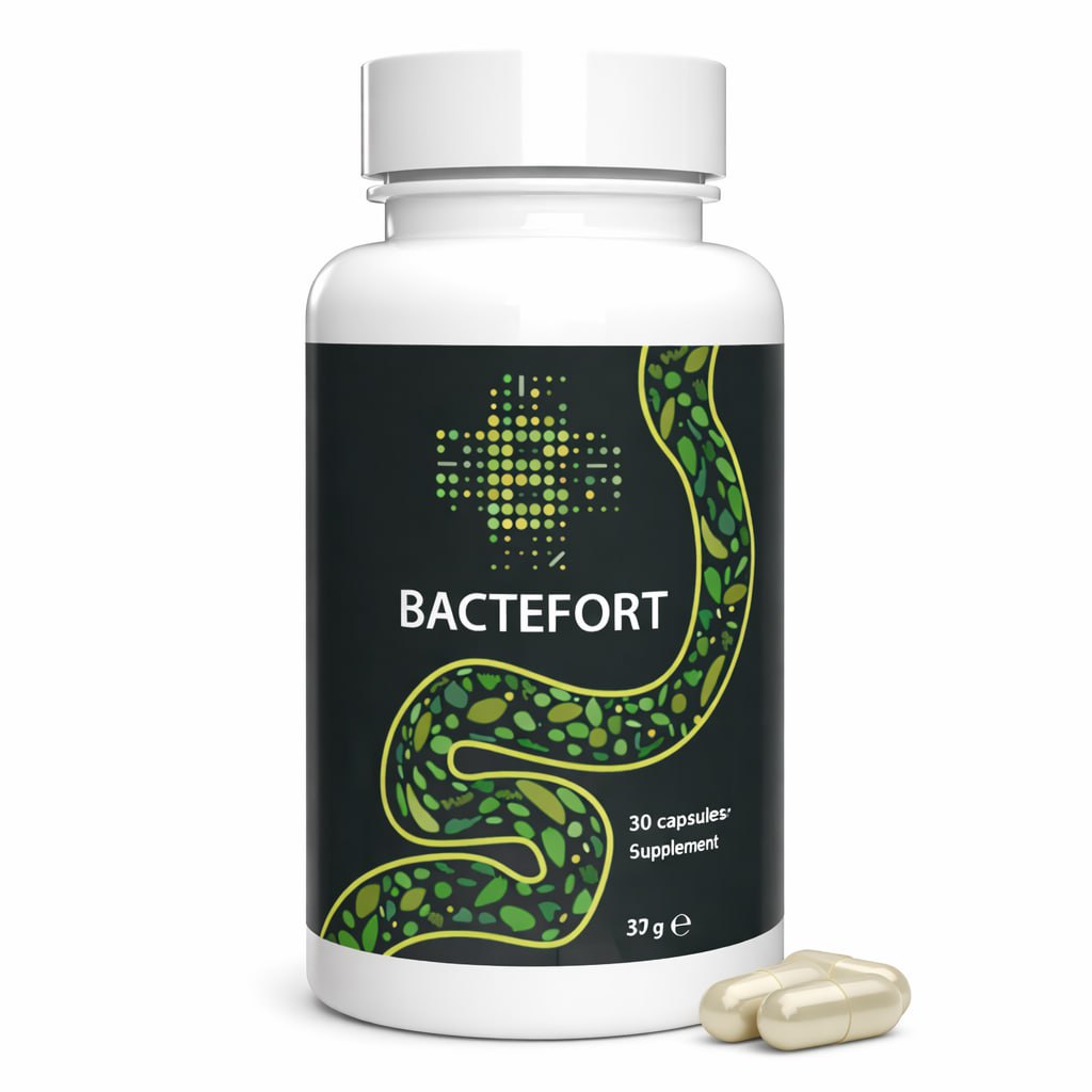Bactefort – Digestive & Gut Wellness Support Capsules - 30 Caps