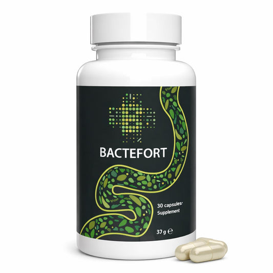 Bactefort – Digestive & Gut Wellness Support Capsules - 30 Caps