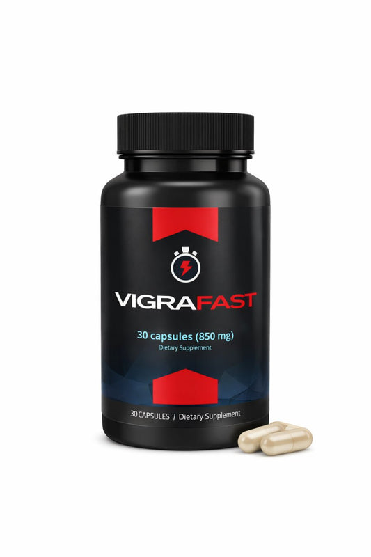 VigraFast – Men's Vitality & Performance Support Capsules - 30 Caps