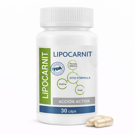 Lipocarnit – Metabolism & Energy Support Capsules - 30 Caps
