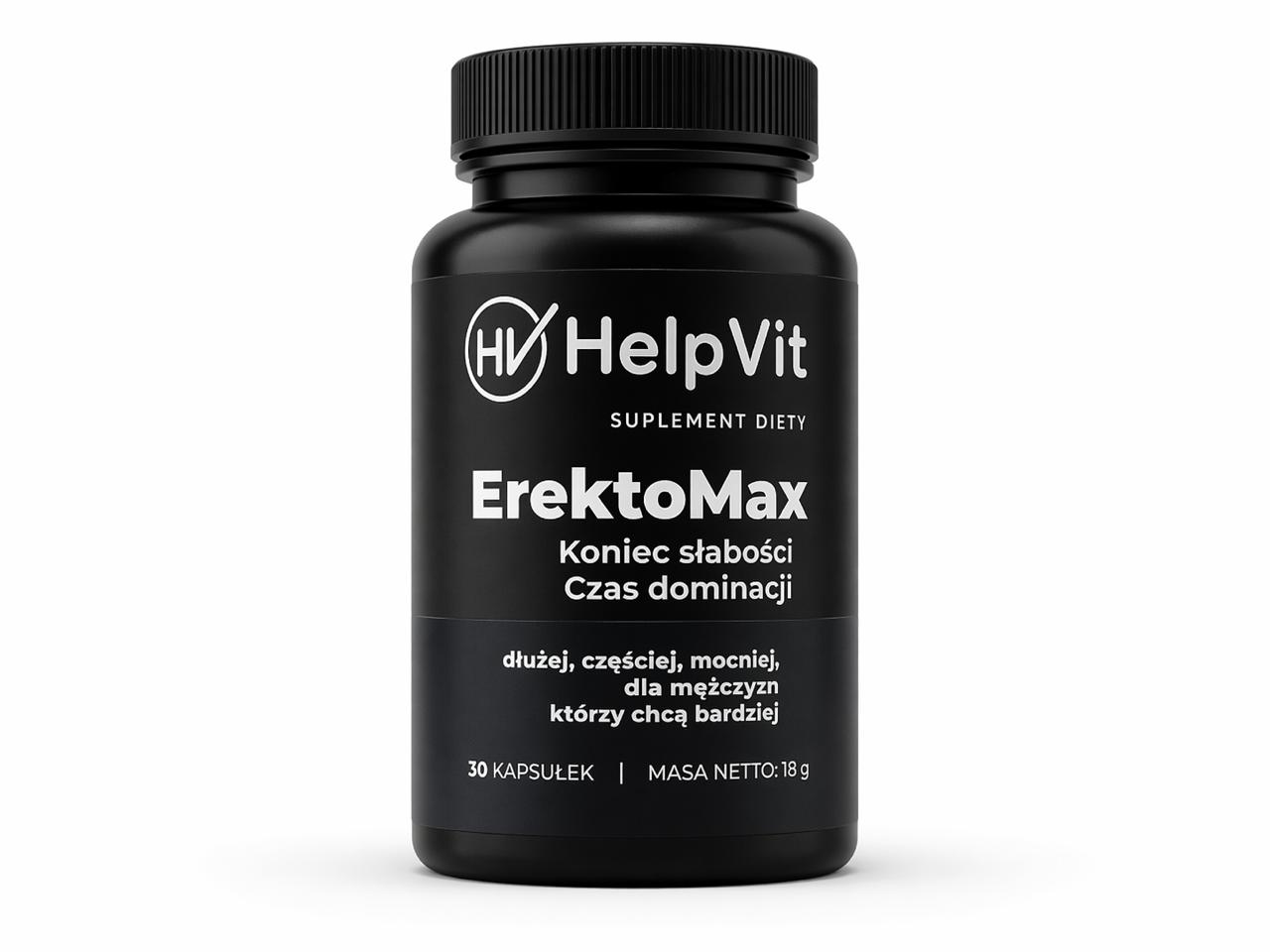 ErektoMax – Men’s Vitality & Performance Support – 30 Capsules
