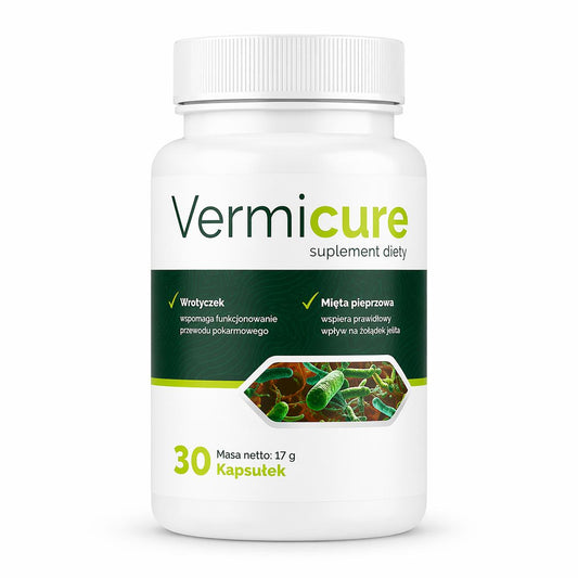 Vermicure – Digestive Cleanse & Daily Balance Support – 30 Capsules