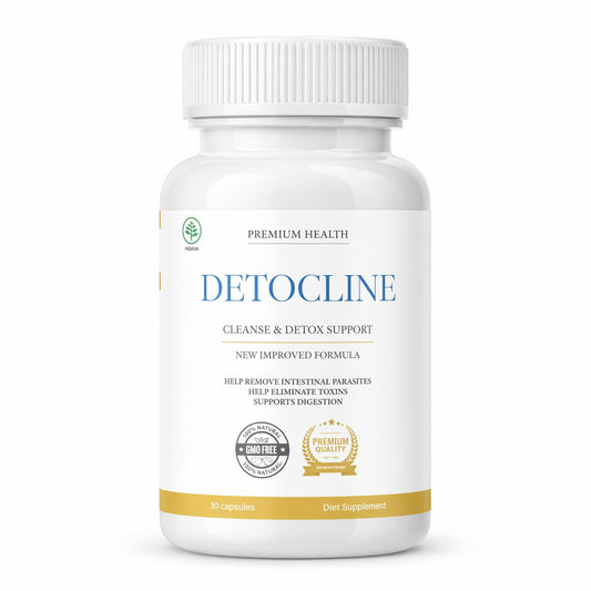 Detocline – Digestive Balance & Daily Cleanse Support – 30 Capsules