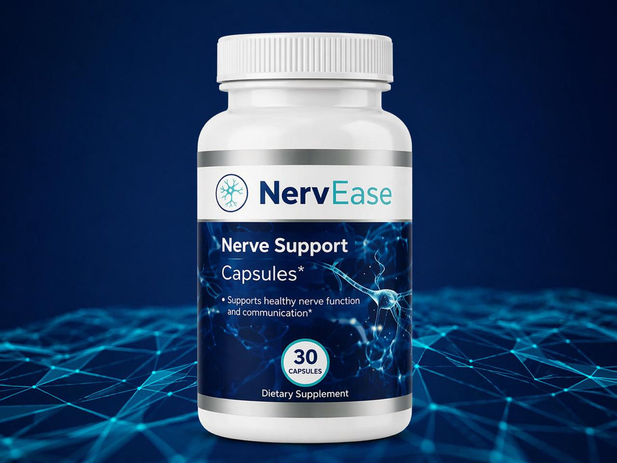 NervEase – Cognitive Balance & Daily Calm Support – 30 Capsules