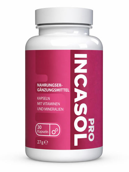Incasol Pro – Daily Health & Nutritional Support Capsules – 30 capsules