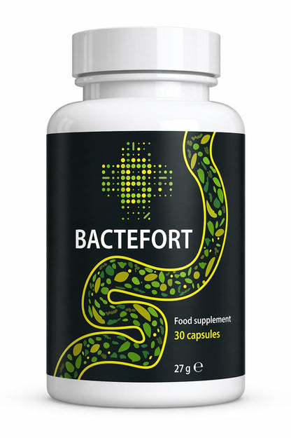 Bactefort – Digestive & Gut Wellness Support Capsules - 30 Caps