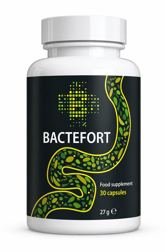 Bactefort – Digestive & Gut Wellness Support Capsules - 30 Caps