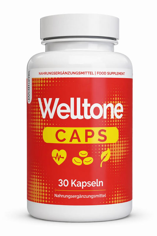 Welltone – Heart & Cardiovascular Wellness Support Capsules – 30 capsules