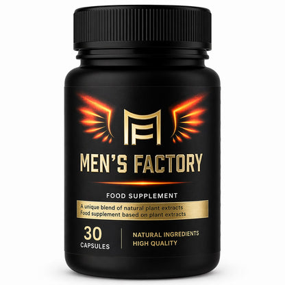 Men's Factory – Male Vitality & Performance Support – 30 capsules