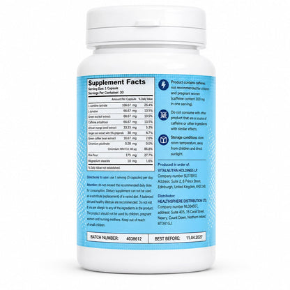 KETO Probiotix – Weight Management & Metabolism Support – 30 Capsules