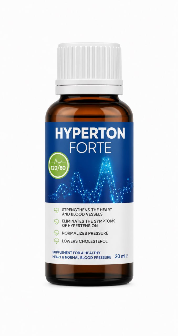 Hyperton Forte – Heart & Circulatory System Support Drops – 20 ml