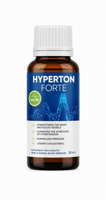 Hyperton Forte – Heart & Circulatory System Support Drops – 20 ml