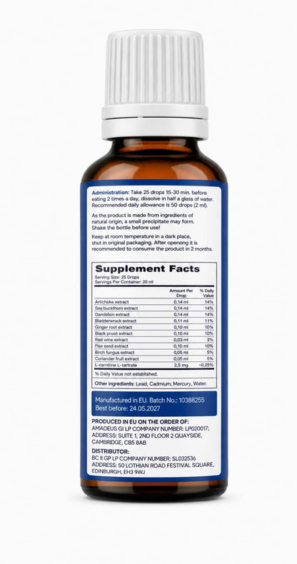 Hyperton Forte – Heart & Circulatory System Support Drops – 20 ml