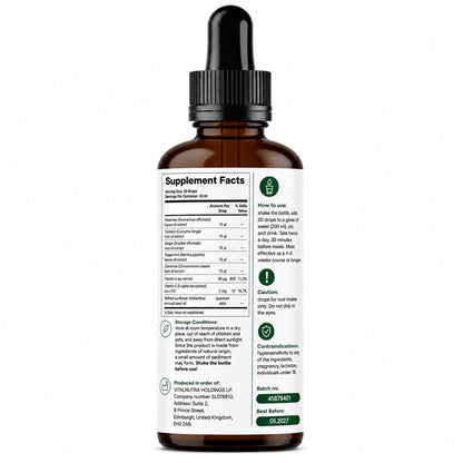 TrimDrops – Digestive Cleanse & Wellness Support Drops – 30 ml