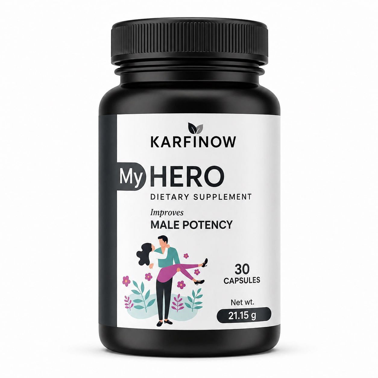 My HERO – Male Vitality & Performance Support Capsules – 30 capsules