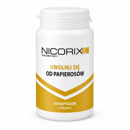 NICORIX – Daily Wellness & General Health Support Capsules – 30 capsules