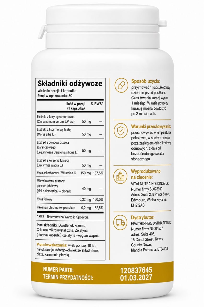 NICORIX – Daily Wellness & General Health Support Capsules – 30 capsules