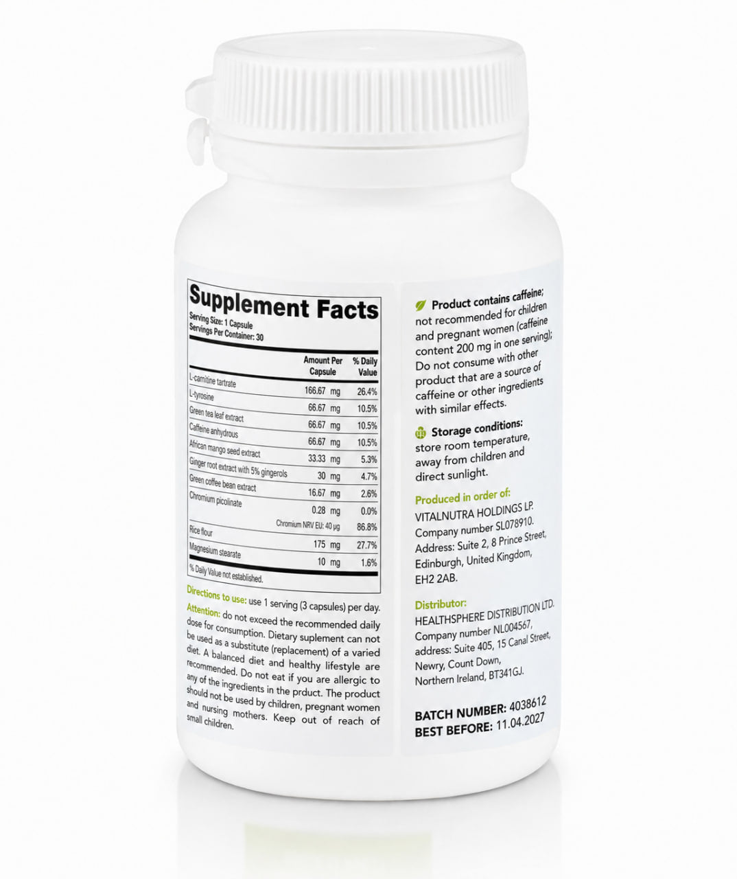 Derminax – Skin Health & Daily Beauty Support Capsules – 30 capsules