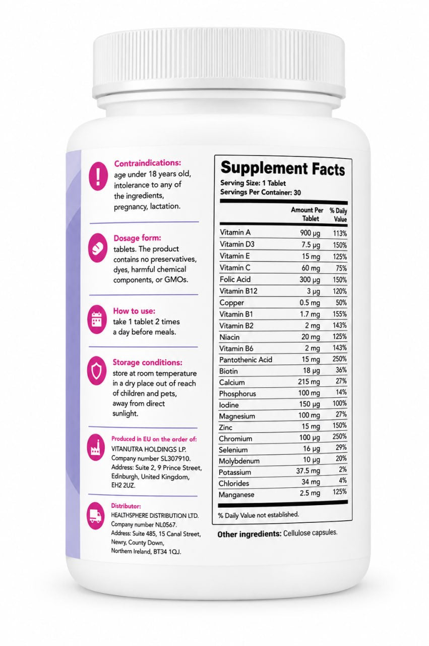 Breastfast – Bust Support & Body Care Capsules – 30 capsules