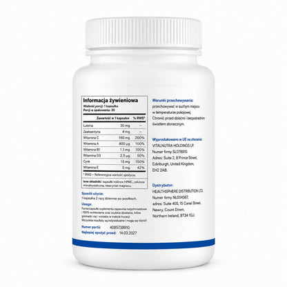 Maxiluten – Vision & Eye Wellness Support – 30 capsules