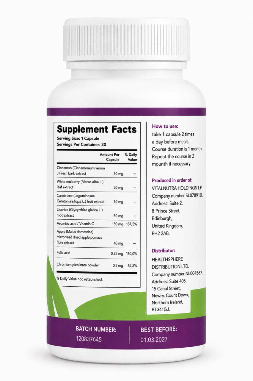 Forskolin Active – Daily Wellness & General Health Support – 30 capsules