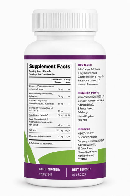 Forskolin Active – Daily Wellness & General Health Support – 30 capsules