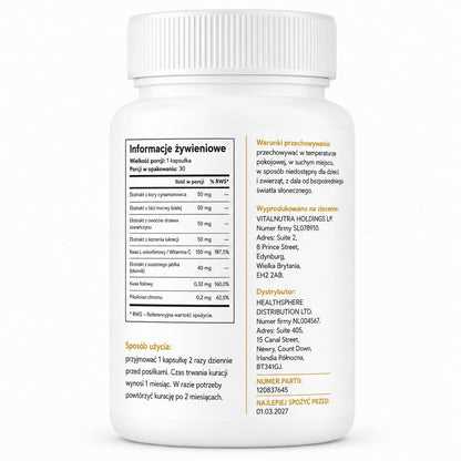 Insulend – Blood Sugar Balance & Metabolic Support – 30 capsules