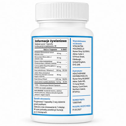 Glucosion – Blood Sugar Balance & Metabolic Support – 30 capsules
