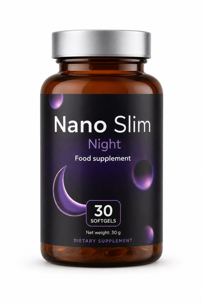 Nano Slim Night – Sleep & Nighttime Wellness Support – 30 softgels
