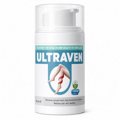 ULTRAVEN – Refreshing Gel for Heavy Legs & Varicose Veins (50ml)