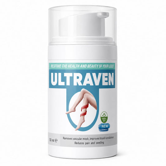 ULTRAVEN – Refreshing Gel for Heavy Legs & Varicose Veins (50ml)