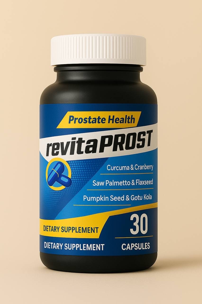 Revita Prost – Black Edition (30 Capsules) | Men’s Prostate & Vitality Support