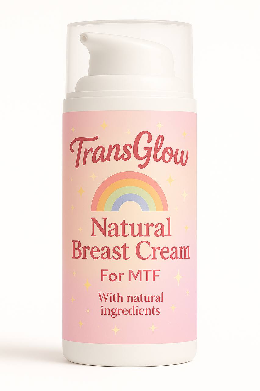 TransGlow – MTF Breast Enhancement Cream – 50ml – Feminizing Chest Care