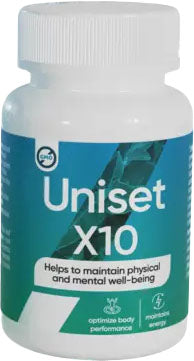 Uniset X10 – Daily Multivitamin & Mineral Complex (30 Capsules)