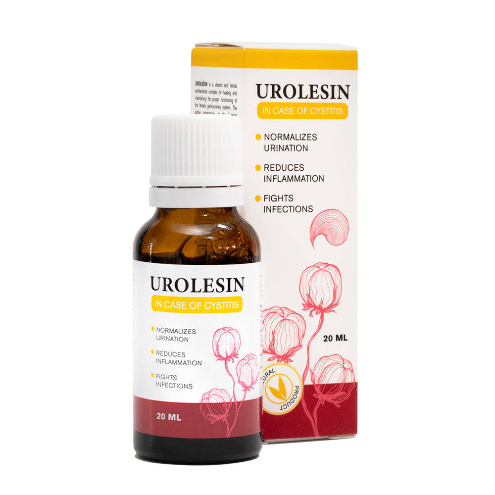 UROLESIN Drops – Natural Support for Urinary Health & Detoxification (20ml)